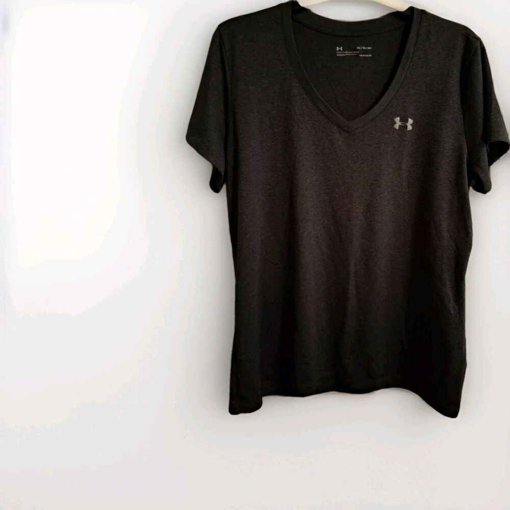 Under Armour Ladies Heat Gear Tech T-Shirt, Size XL